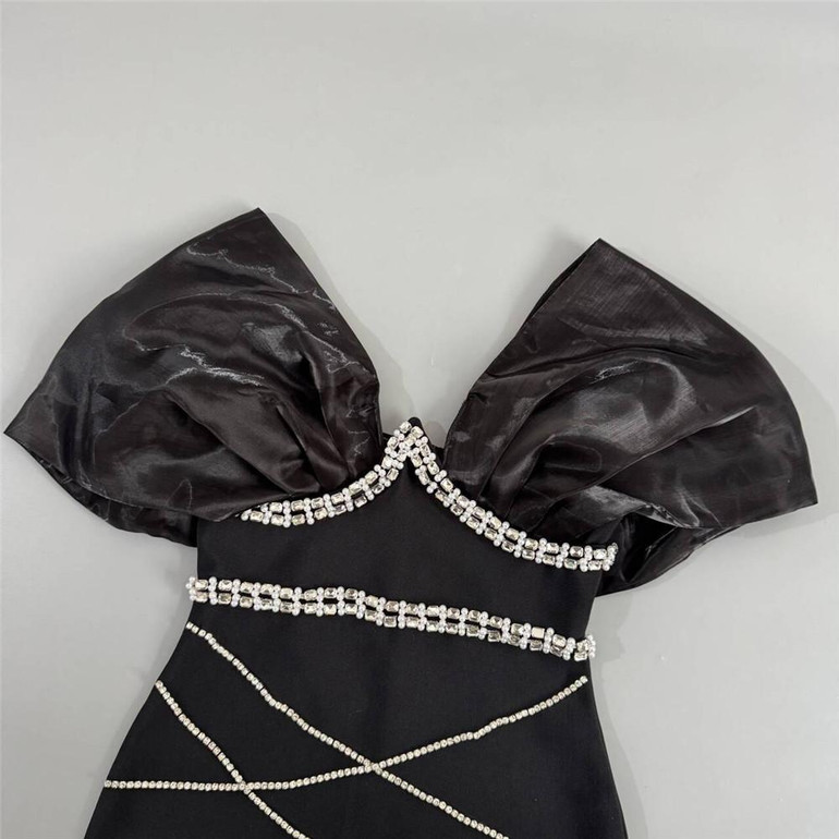 Grrly Grrls Midnight Cascade Gown  