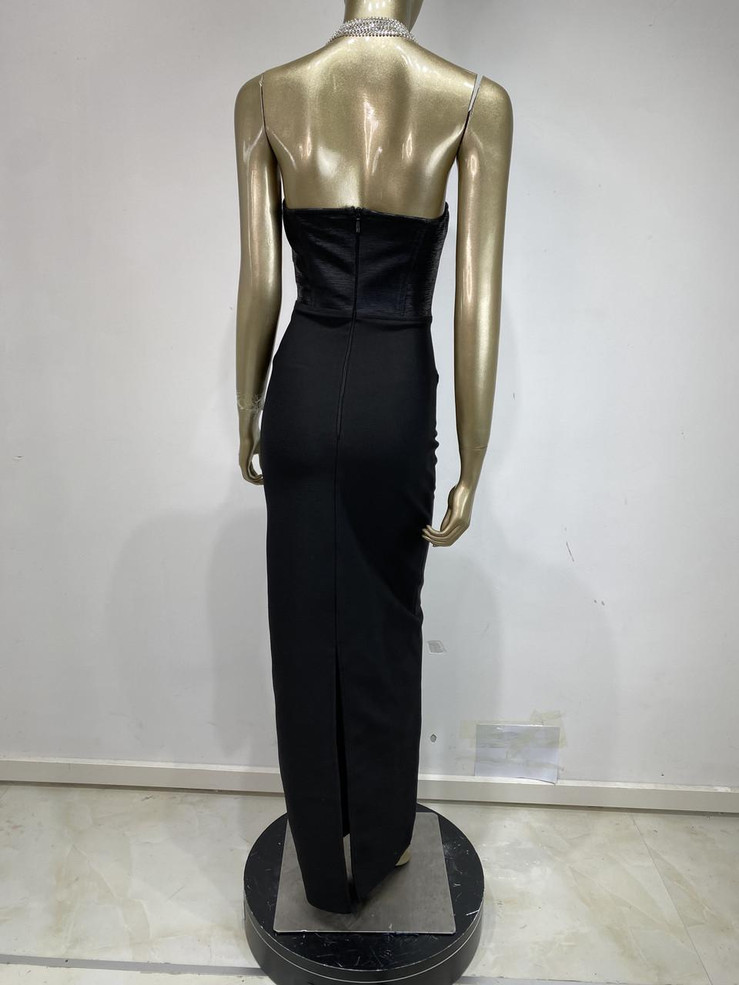 Grrly Grrls Obsidian Chainlight Gown 