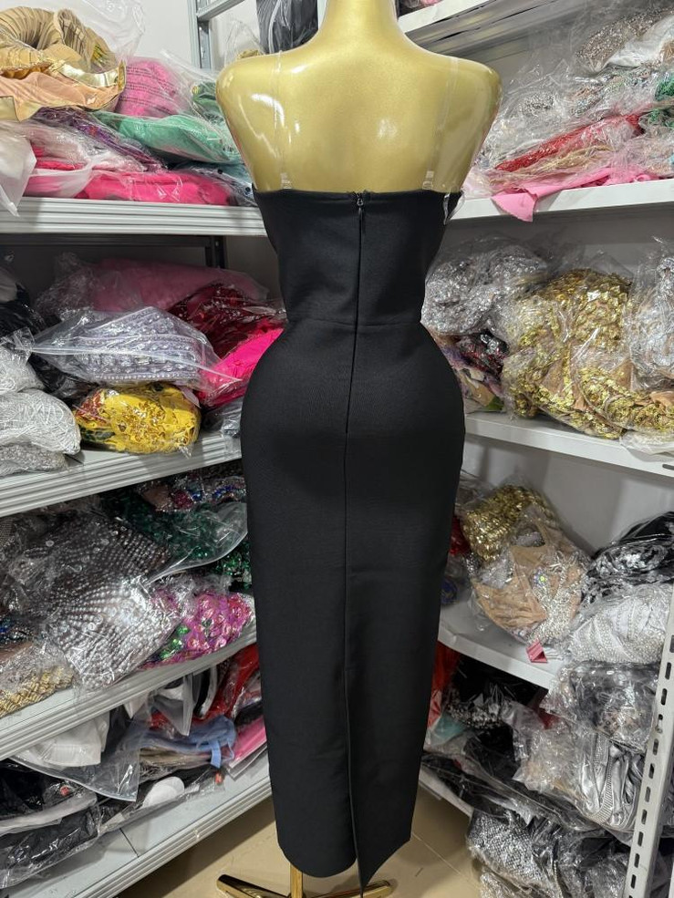 Grrly Grrls Obsidian Crown Gown  