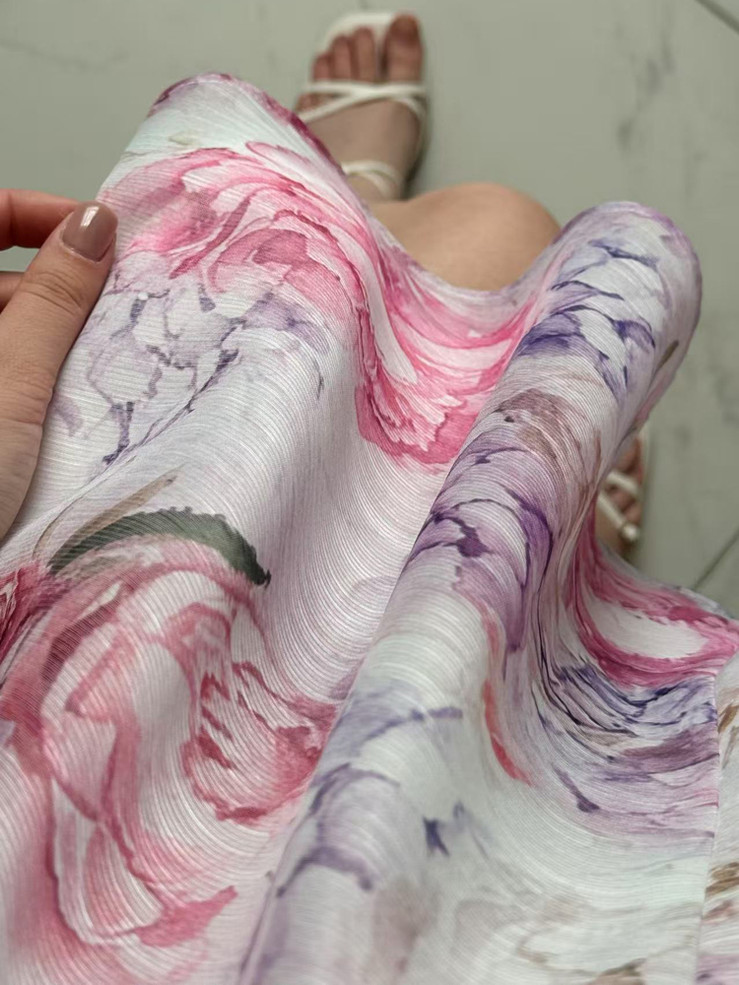 Blush Petal Mini Dress