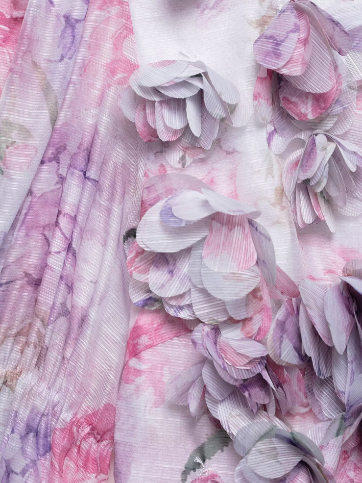 Blush Petal Mini Dress