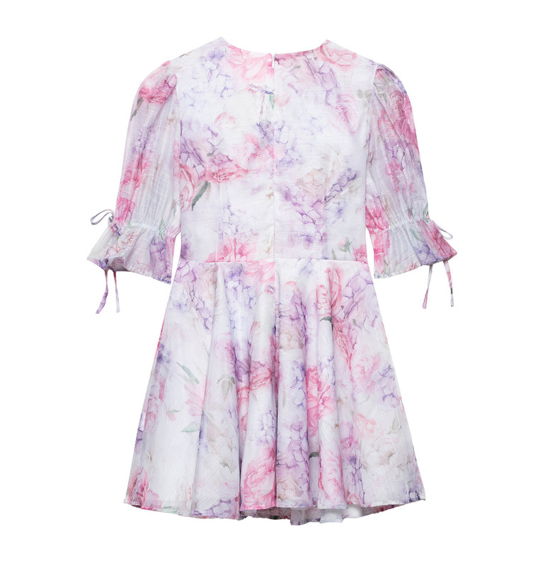 Blush Petal Mini Dress