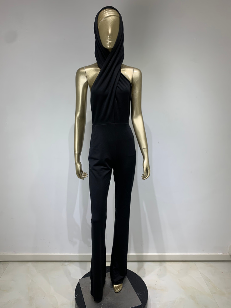Obsidian Drape Jumpsuit 