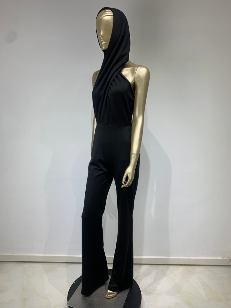 Obsidian Drape Jumpsuit 