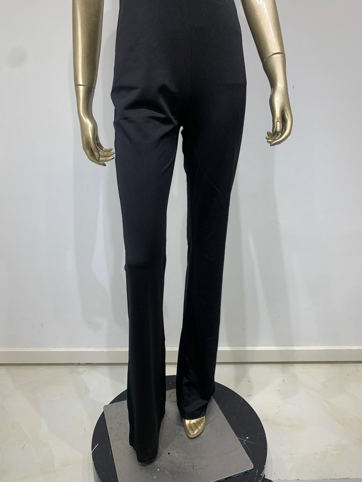 Grrly Grrls Obsidian Drape Jumpsuit  