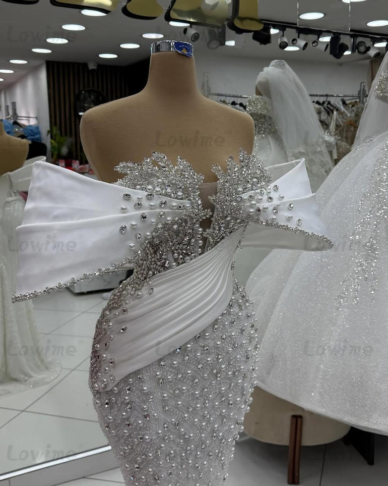 Grrly Grrls Moonlit Pearl Gown by Grrly Grrls 