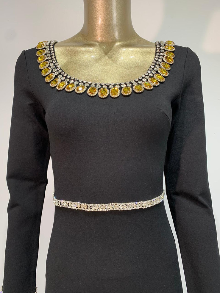 Grrly Grrls Sculpted Shadow Gown 