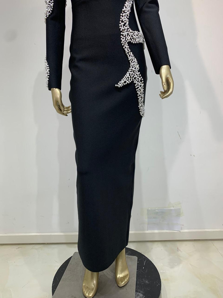 Grrly Grrls Midnight Pearl Gown 