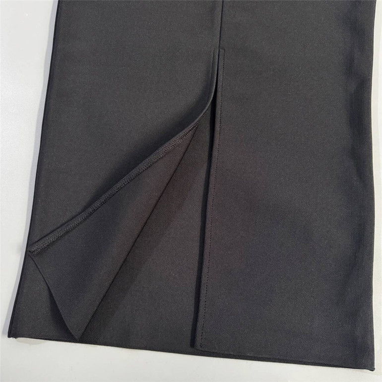 Noir Luster Midi Dress