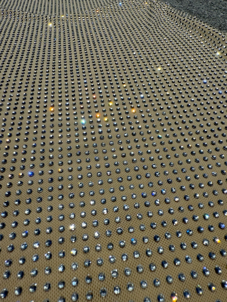 Champagne Glimmer Mini Dress