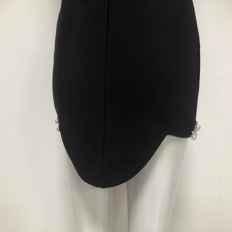 Noir Dusk Mini Dress