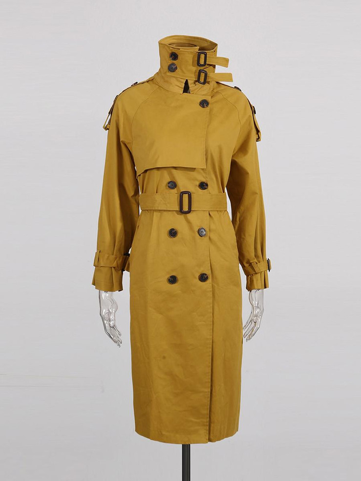 Grrly Grrls Khaki Veil Trench 