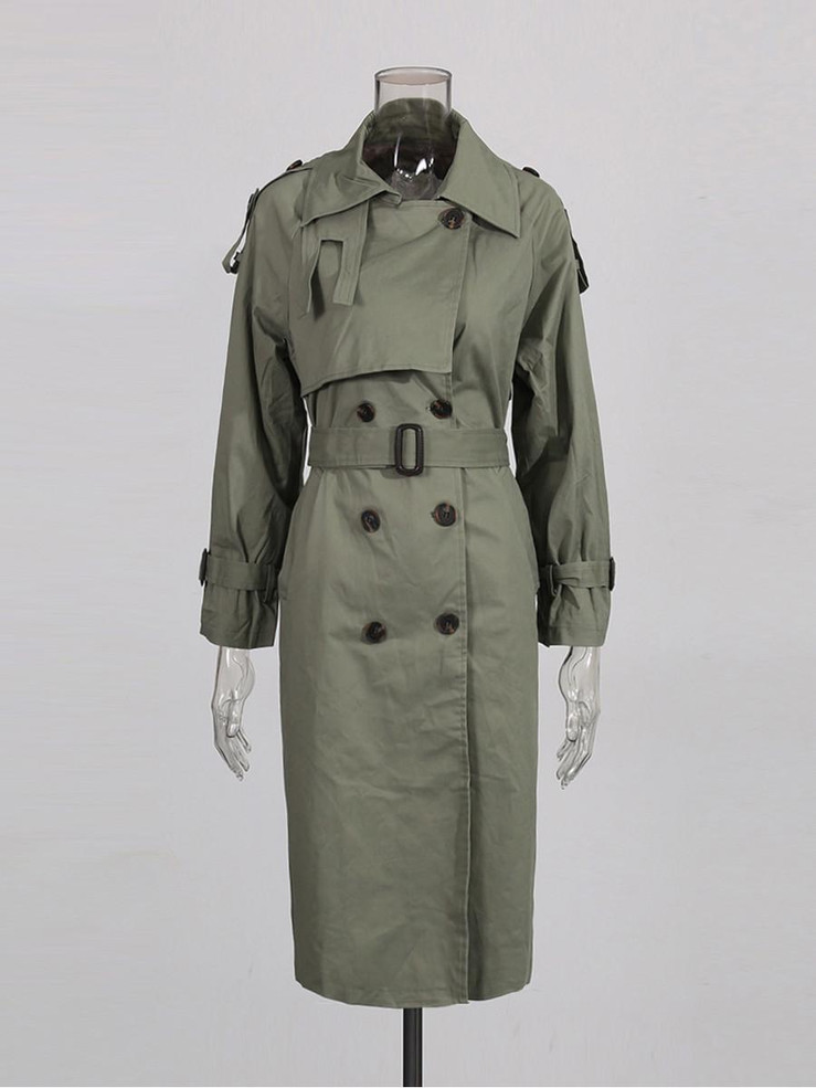 Grrly Grrls Khaki Veil Trench 