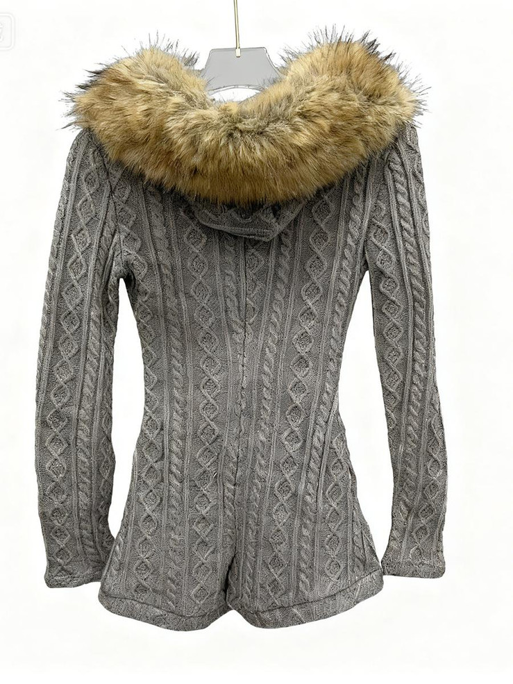 Grrly Grrls Frostline Knit Jumpsuit 