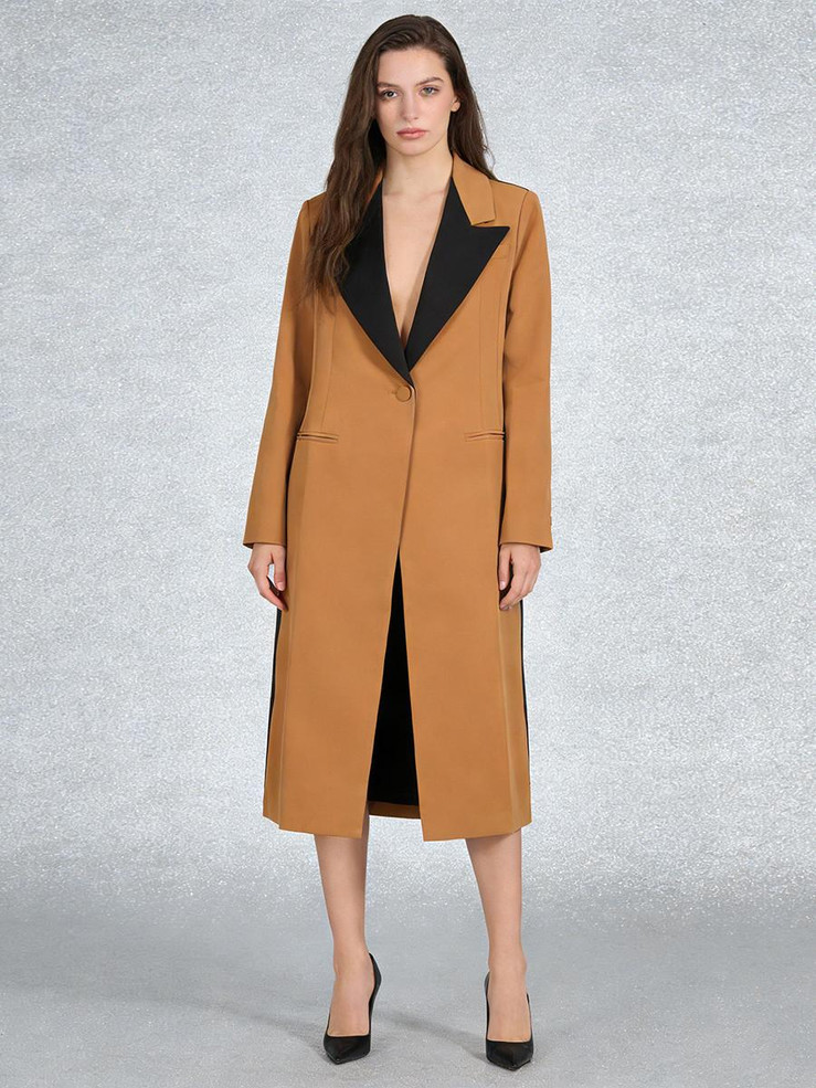 Grrly Grrls Metro Drape Trench  