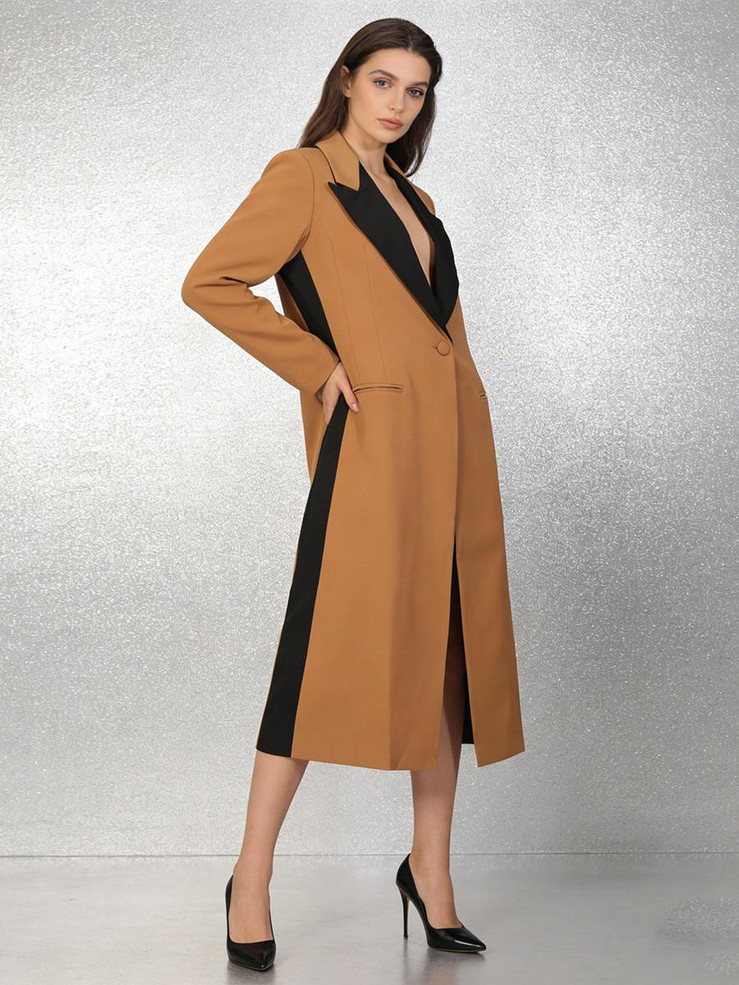 Grrly Grrls Metro Drape Trench  