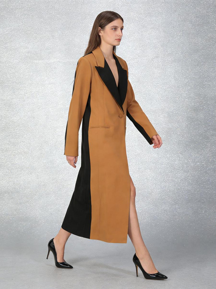 Grrly Grrls Metro Drape Trench  