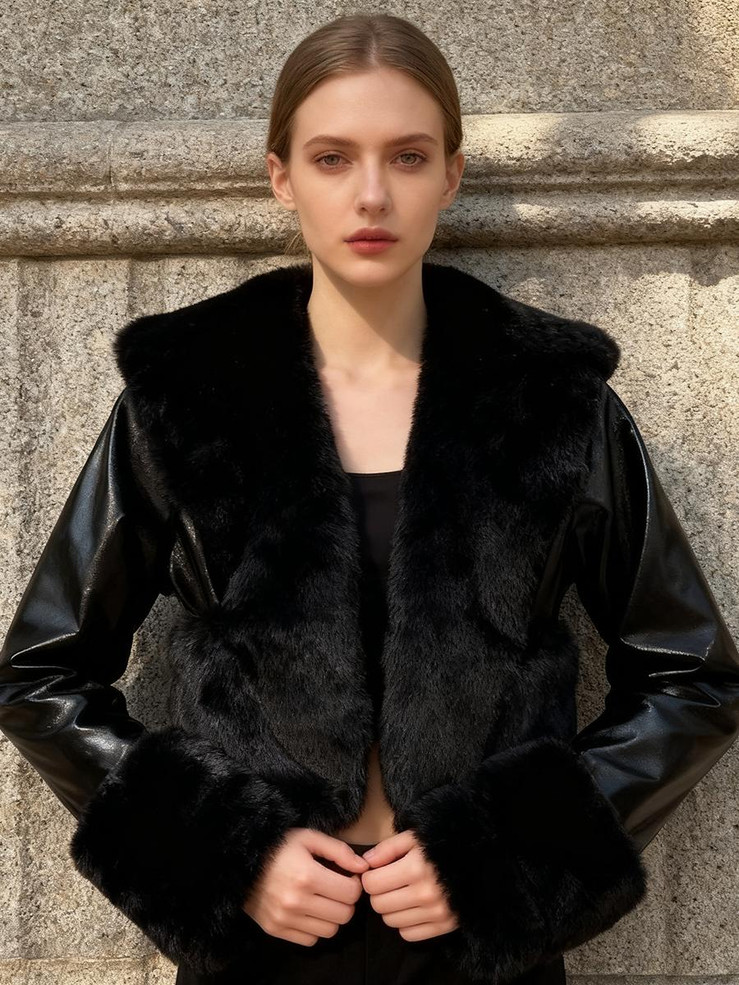 Grrly Grrls Furline Noir Jacket  