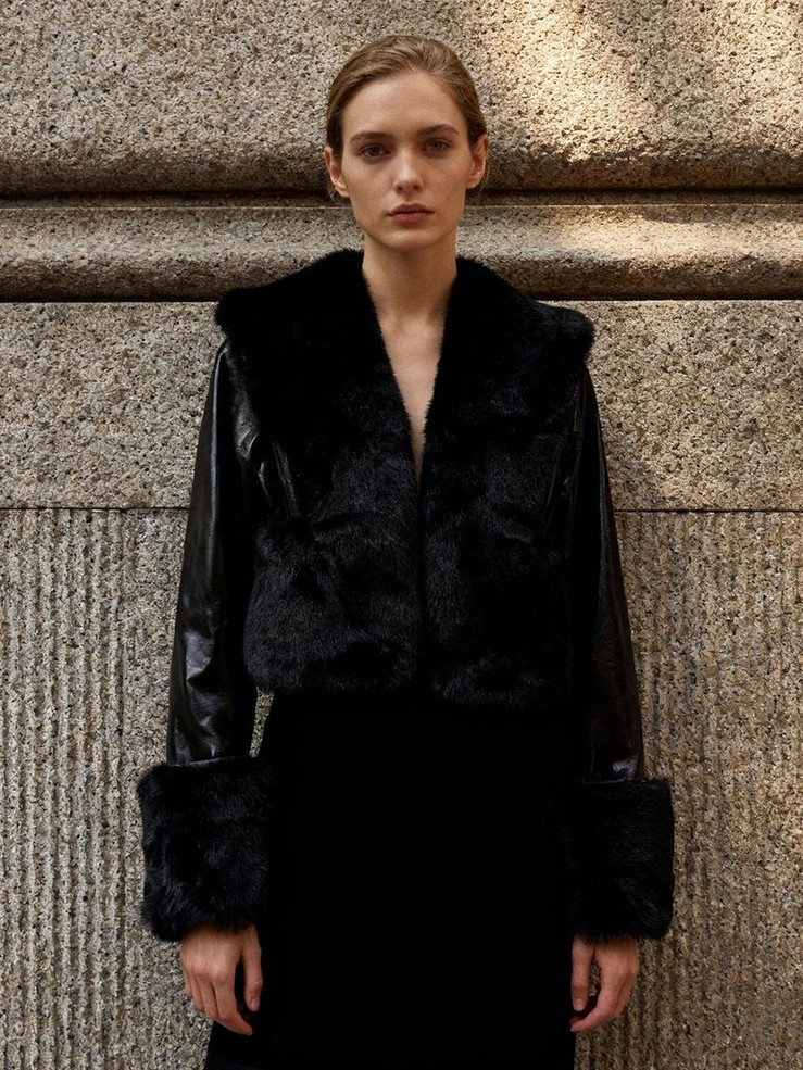 Grrly Grrls Furline Noir Jacket  