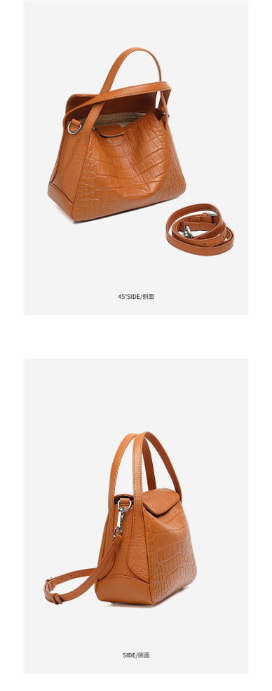 Crocodile Vault Tote