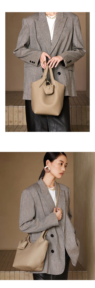 Woven Vale Bucket Bag