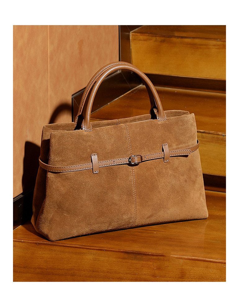 Retro Suede Tote