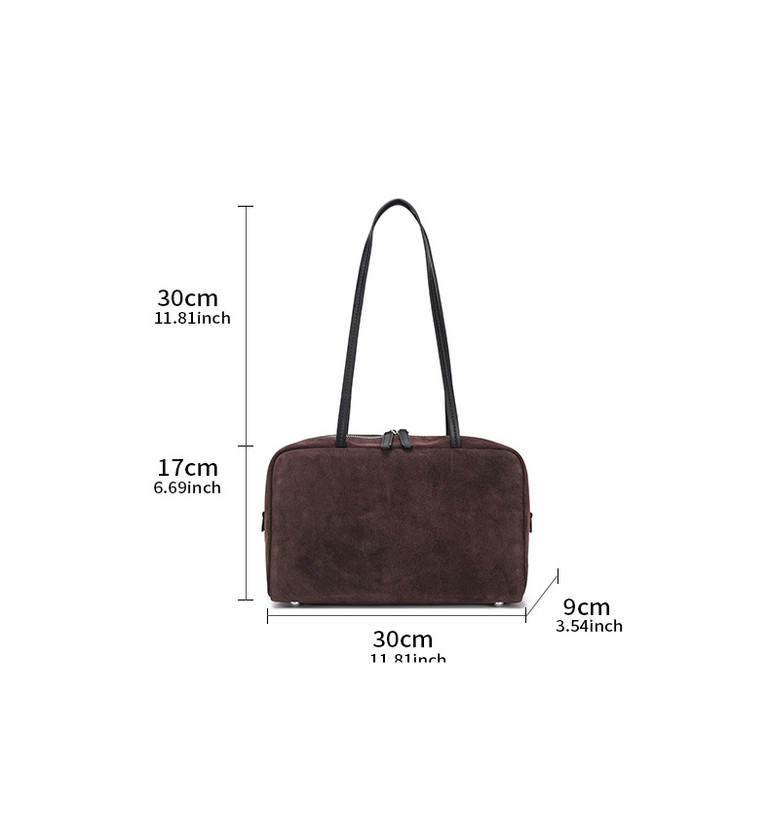 Suede Cloud Pillow Tote