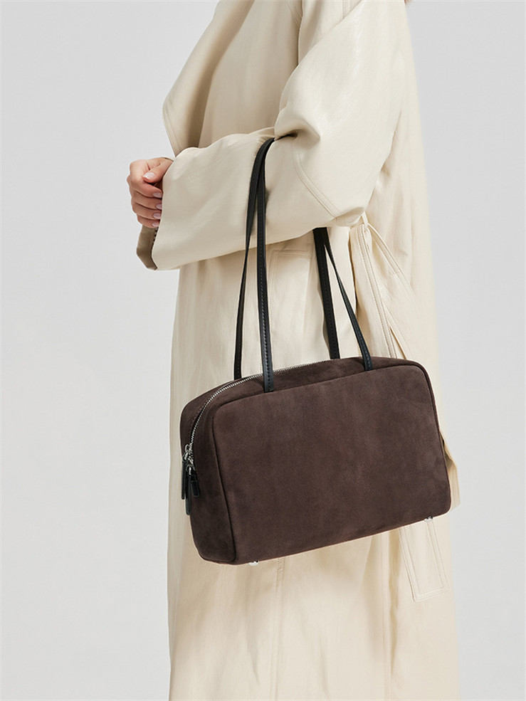 Suede Cloud Pillow Tote