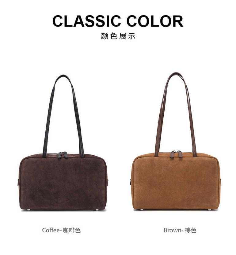 Suede Cloud Pillow Tote