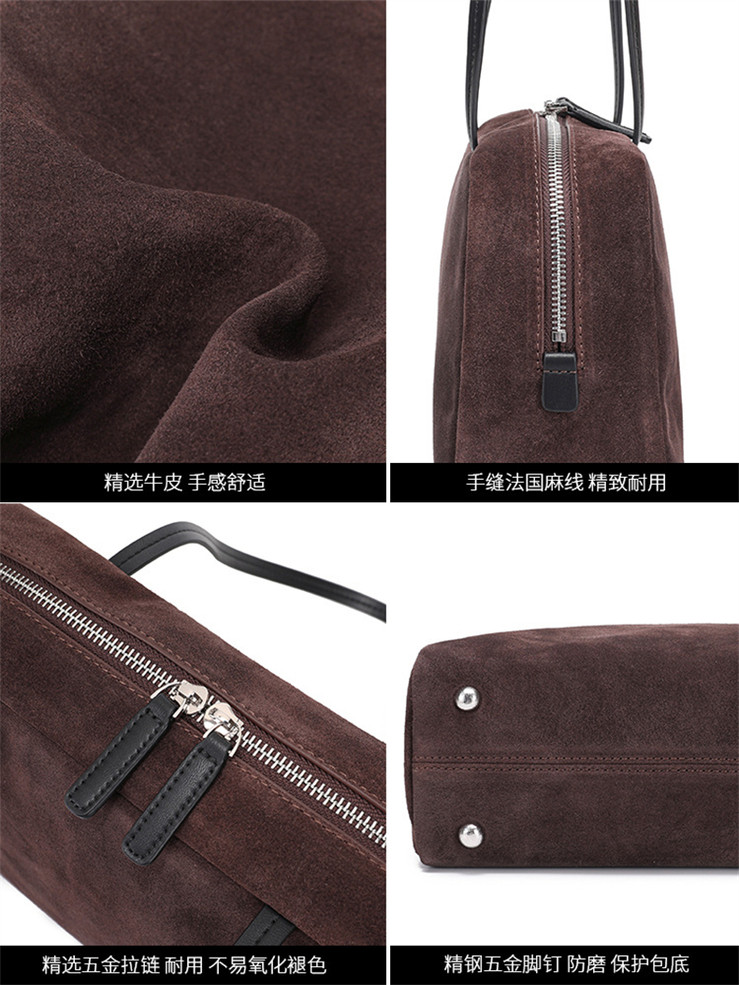 Suede Cloud Pillow Tote