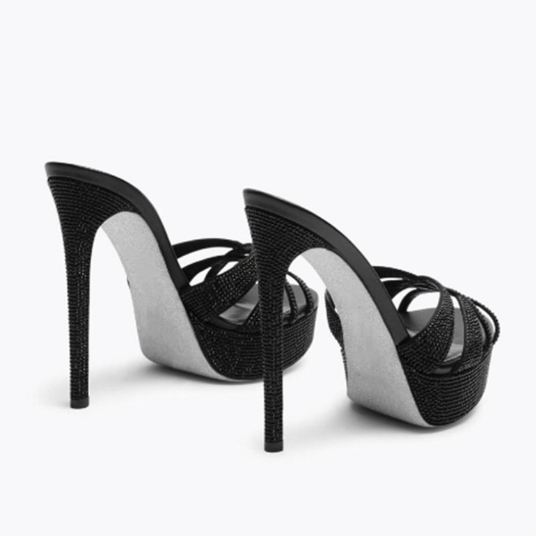 Grrly Grrls Crystal Ascension Mules  