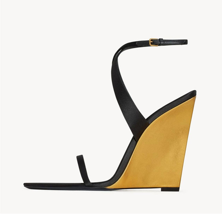 Grrly Grrls Prism Buckle Wedges  