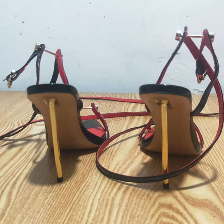 Prism Buckle Crossfire Sandals