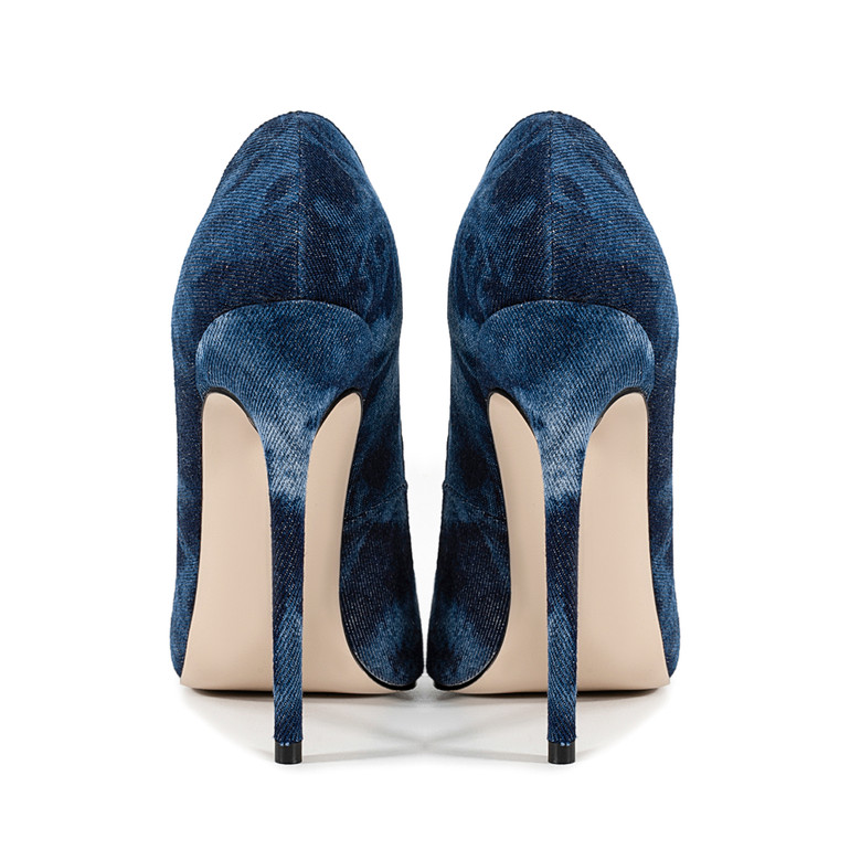 Indigo Chainpoint Heels