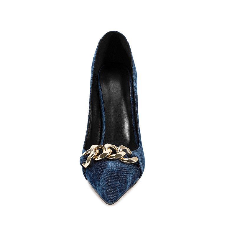 Indigo Chainpoint Heels