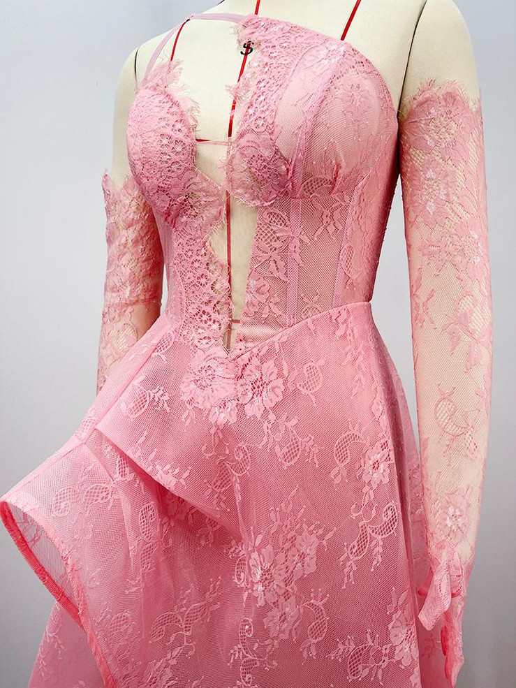 Grrly Grrls Siren in Blush Gown 