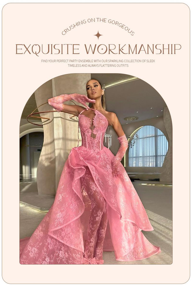 Grrly Grrls Siren in Blush Gown 