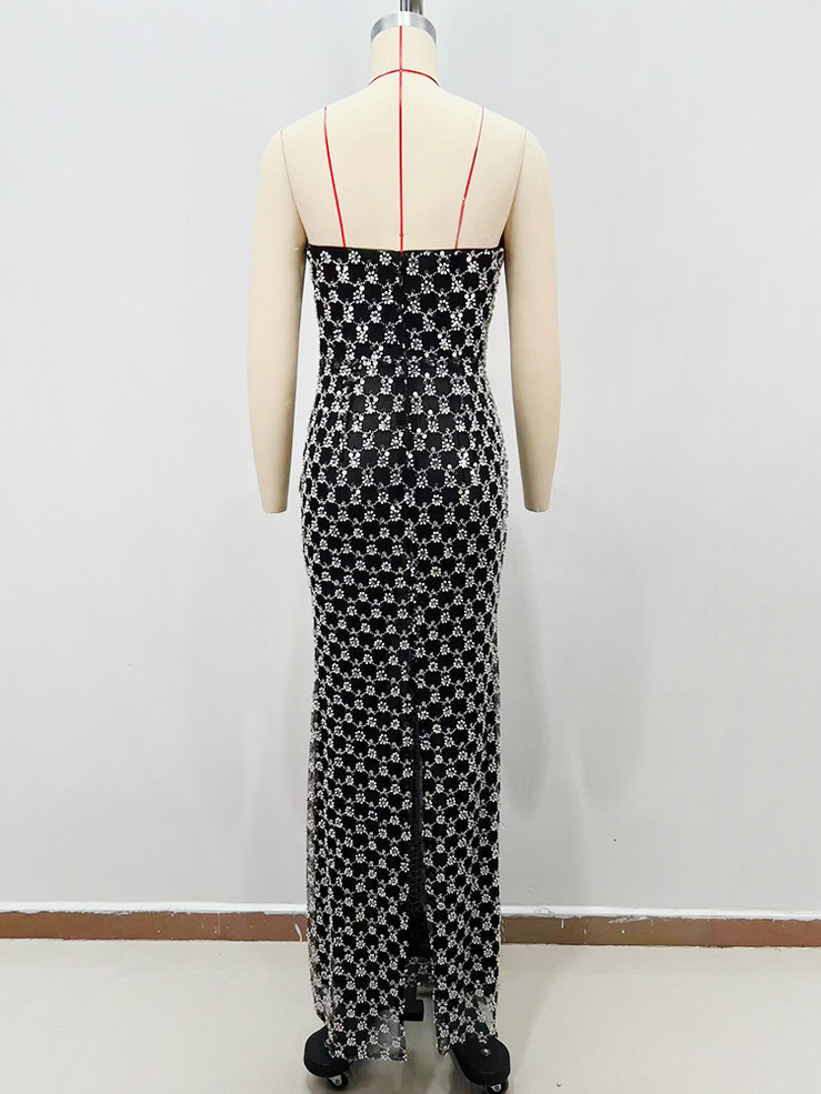 
Crystalline Illusion Gown