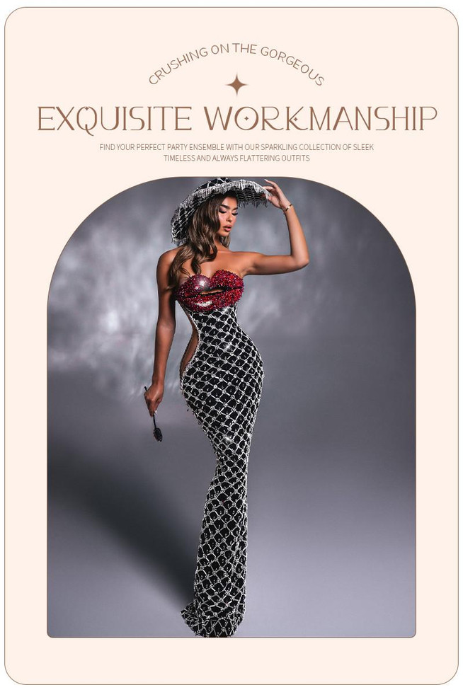 Grrly Grrls 
Crystalline Illusion Gown 