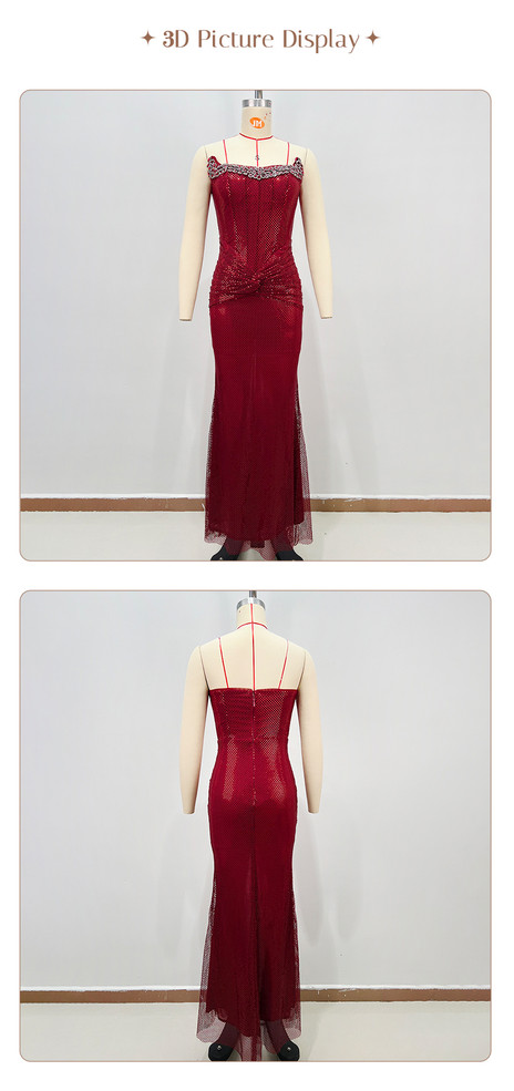 Merlot Depth Gown