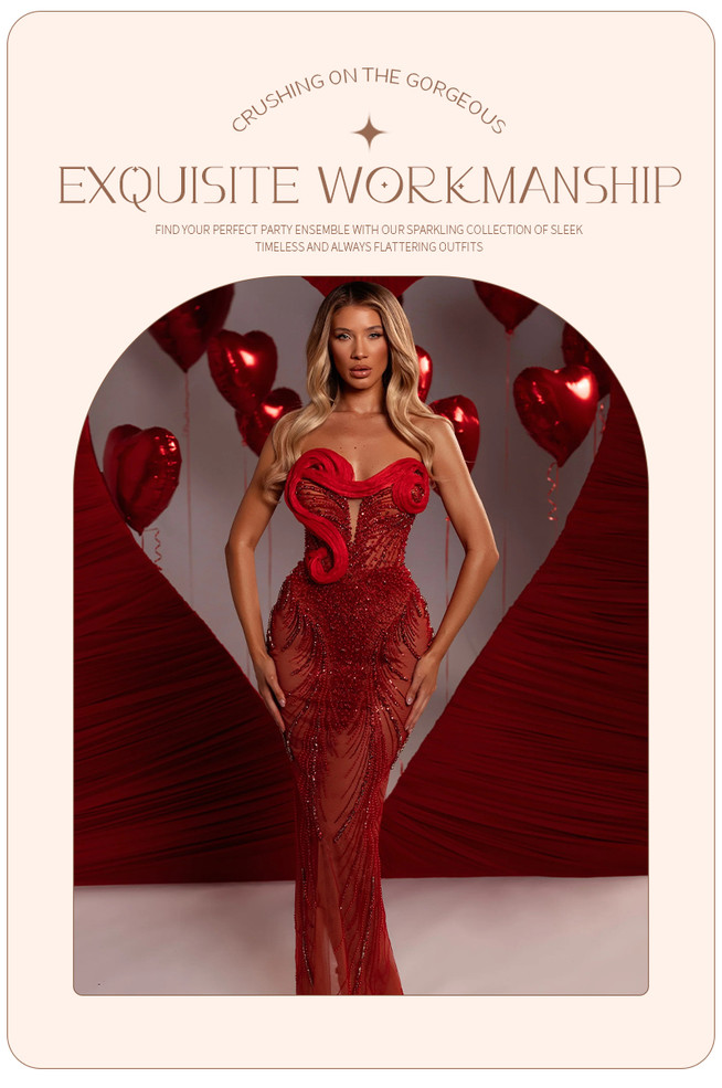 Glimmering Lattice Gown