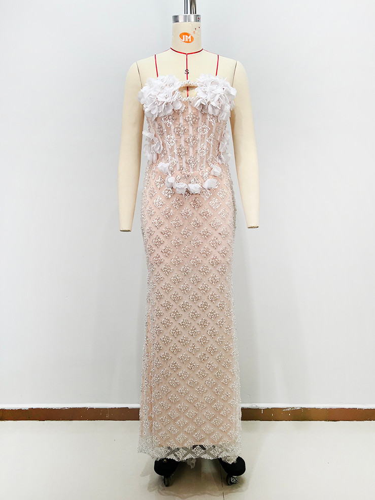 Linked Silhouette Gown