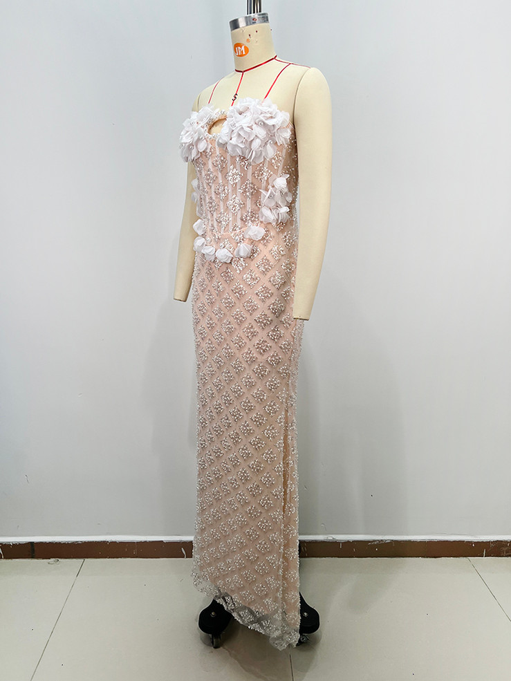 Linked Silhouette Gown