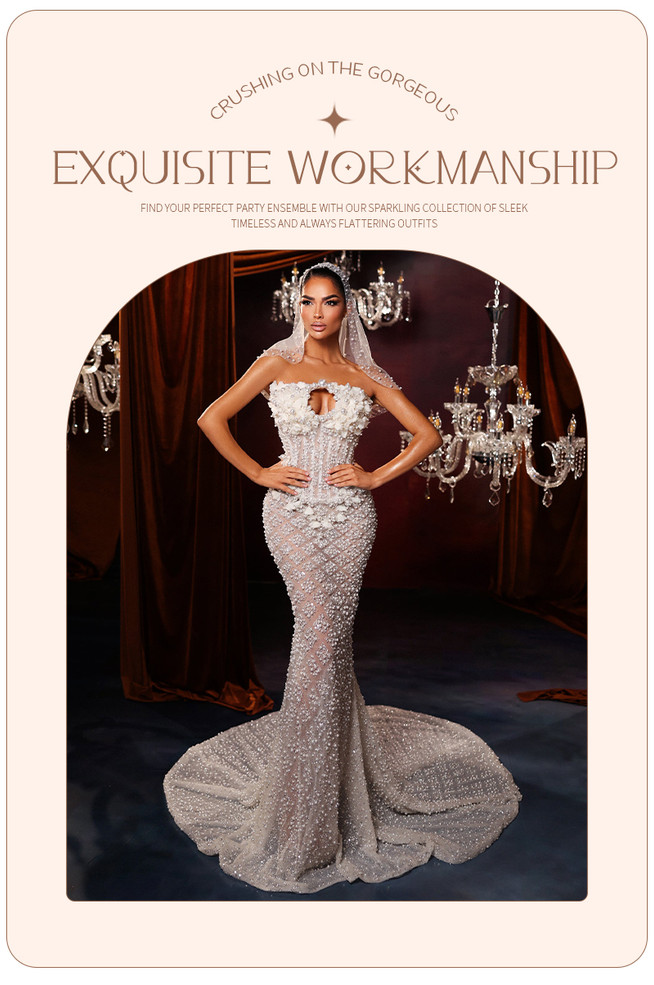 Linked Silhouette Gown