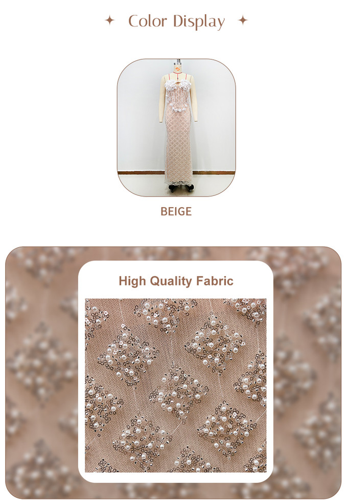 Linked Silhouette Gown