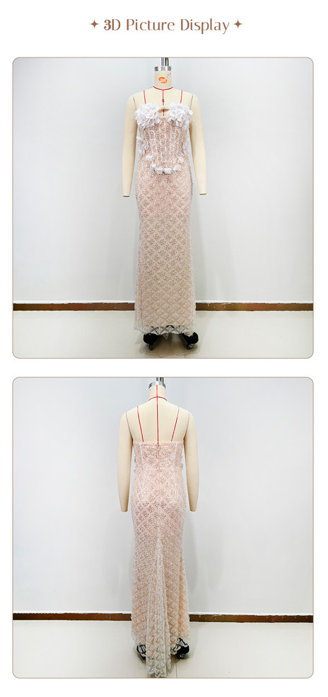 Linked Silhouette Gown