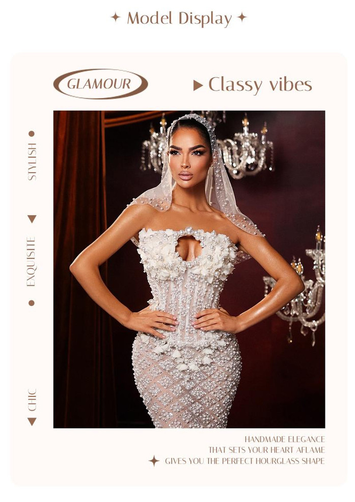 Grrly Grrls Linked Silhouette Gown 