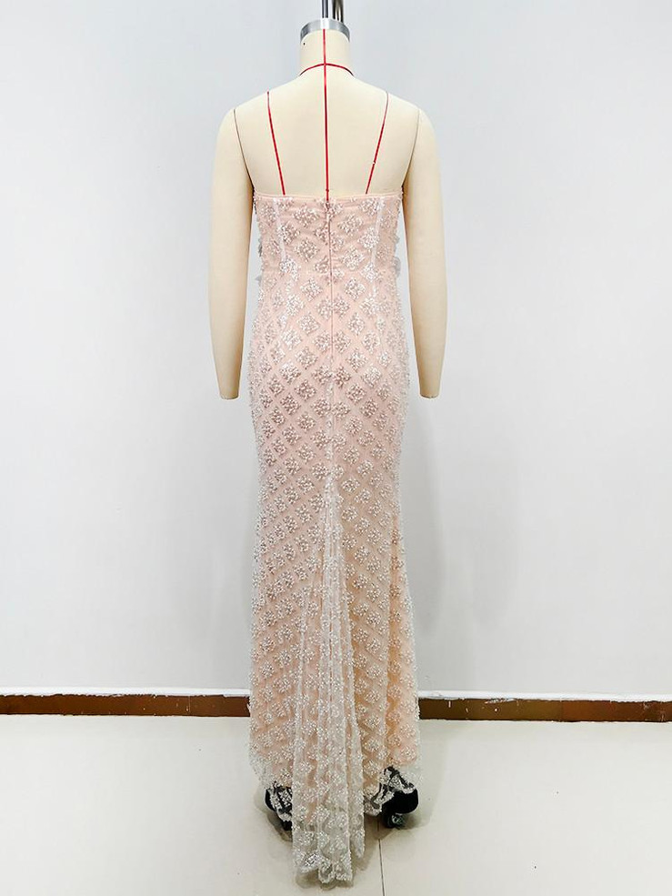 Grrly Grrls Linked Silhouette Gown 