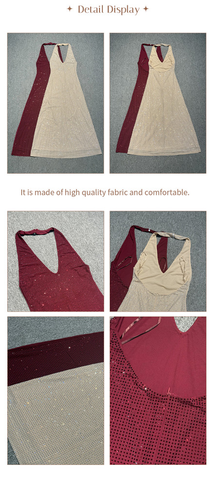 Linear Void Midi Dress