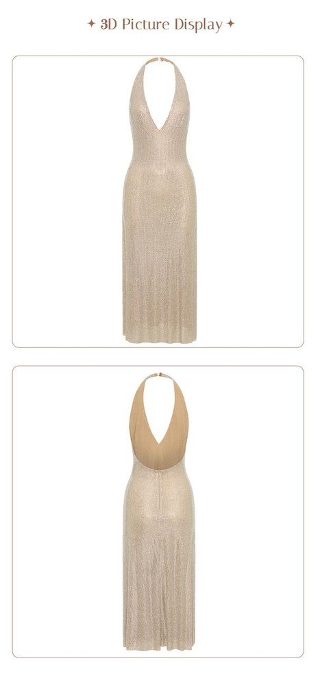 Grrly Grrls Linear Void Midi Dress 